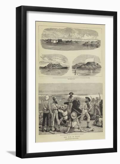 The War in Egypt-null-Framed Premium Giclee Print