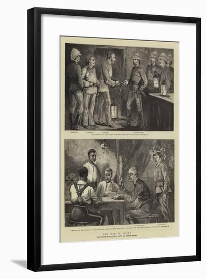 The War in Egypt-Herbert Johnson-Framed Giclee Print