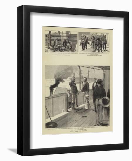 The War in Egypt-null-Framed Premium Giclee Print