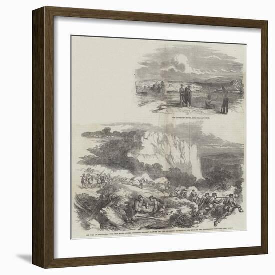 The War in Kaffraria-null-Framed Giclee Print
