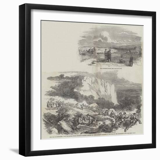The War in Kaffraria-null-Framed Giclee Print