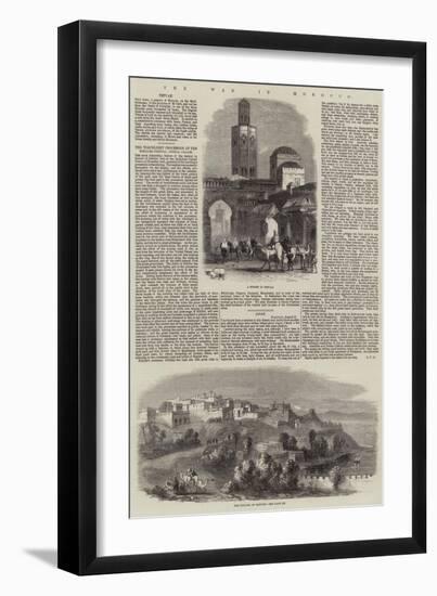 The War in Morocco-null-Framed Giclee Print