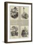 The War in Schleswig, Advance of the Holstein Troops-null-Framed Giclee Print