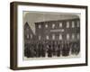The War in Schleswig, Band Playing before Marshal Wrangel's Head Quarters at Hadersleben-null-Framed Giclee Print