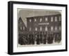 The War in Schleswig, Band Playing before Marshal Wrangel's Head Quarters at Hadersleben-null-Framed Giclee Print