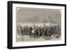 The War in Schleswig, Danish Prisoners on the Road to Rendsburg, after the Battle of Over-Selk-null-Framed Giclee Print