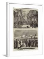 The War in Schleswig-null-Framed Giclee Print