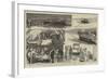 The War in Servia, Four Days with the British National Society's Transport-null-Framed Giclee Print