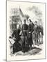 The War in Servia, General Zach, Chief of the Staff: Costumes of the Servian Army, Serbia, 1876-null-Mounted Giclee Print