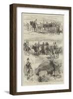 The War in Servia-Charles Robinson-Framed Giclee Print