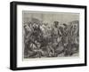 The War in South Africa, a Critical Moment-Richard Caton Woodville II-Framed Giclee Print
