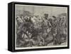 The War in South Africa, a Critical Moment-Richard Caton Woodville II-Framed Stretched Canvas