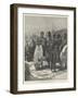 The War in South Africa, a Native Chief in Council-Richard Caton Woodville II-Framed Giclee Print