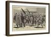 The War in South Africa, Troops from King Williamstown Marching to Natal-Charles Edwin Fripp-Framed Giclee Print