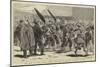 The War in South Africa, Troops from King Williamstown Marching to Natal-Charles Edwin Fripp-Mounted Giclee Print