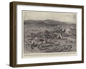 The War in South Africa, with the Queensland Imperial Bushmen at Rhenoster Kop-Frank Dadd-Framed Giclee Print