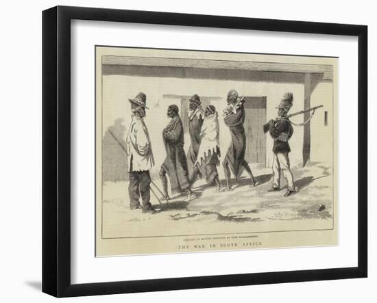 The War in South Africa-Charles Edwin Fripp-Framed Giclee Print