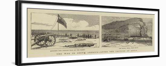 The War in South America, after the Capture of Arica-John Charles Dollman-Framed Premium Giclee Print