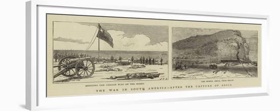 The War in South America, after the Capture of Arica-John Charles Dollman-Framed Premium Giclee Print