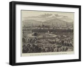 The War in South America, Lima, the Capital of Peru, Captured by the Chilian Army-William Henry Pike-Framed Giclee Print