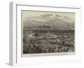 The War in South America, Lima, the Capital of Peru, Captured by the Chilian Army-William Henry Pike-Framed Giclee Print