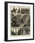 The War in South America, Recruiting for the Peruvian Army in the Cordillera-null-Framed Giclee Print