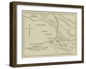 The War in South America, the Capture of Arica-null-Framed Giclee Print
