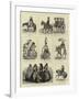 The War in South America, Types and Costumes in Lima, Peru-null-Framed Giclee Print