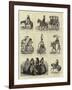 The War in South America, Types and Costumes in Lima, Peru-null-Framed Giclee Print