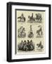 The War in South America, Types and Costumes in Lima, Peru-null-Framed Giclee Print