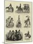 The War in South America, Types and Costumes in Lima, Peru-null-Mounted Giclee Print