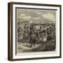 The War in Spain, a Sketch in the Battery of San Lorenzo-null-Framed Giclee Print