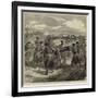 The War in Spain, a Sketch in the Battery of San Lorenzo-null-Framed Giclee Print