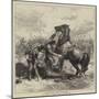 The War in Spain, Death of Marshal Concha-null-Mounted Giclee Print