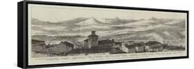 The War in Spain, General View of the Battle-Fields Between Pampeluna and Estella-null-Framed Stretched Canvas