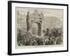 The War in Spain, King Alfonso's Return to Tafalla-null-Framed Giclee Print
