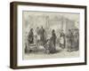 The War in Spain, Soldiers Billeted on a Private Family in Valladolid-null-Framed Giclee Print