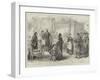 The War in Spain, Soldiers Billeted on a Private Family in Valladolid-null-Framed Giclee Print