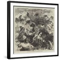 The War in Spain, Soldiers of King Alfonso's Army Foraging-Charles Robinson-Framed Giclee Print