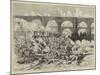 The War in Spain, Volunteers of Teruel Repelling a Carlist Attack-null-Mounted Giclee Print