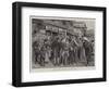 The War in the East, a Street Scene in Tokio-Robert Barnes-Framed Giclee Print