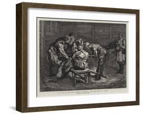 The War in the East, after Alexinatz, the Red Cross at Work-Edward John Gregory-Framed Giclee Print