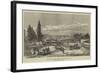 The War in the East, Belgrade, from the Market-Place-Charles Yriarte-Framed Giclee Print