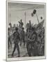 The War in the East, Bulgarian Troops Crossing the Servian Frontier-Richard Caton Woodville II-Mounted Giclee Print