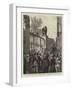 The War in the East, Departure of the Russian Embassy from Constantinople, Covering the Eagles-null-Framed Giclee Print