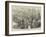 The War in the East, Departure of Turkish Redifs by the Adrianople Railway-null-Framed Giclee Print