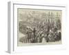 The War in the East, Departure of Turkish Redifs by the Adrianople Railway-null-Framed Giclee Print