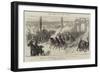 The War in the East, General Tchernaieff Out for a Drive, Deligrad-Godefroy Durand-Framed Giclee Print