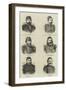 The War in the East, Generals of the Turkish Army-null-Framed Giclee Print