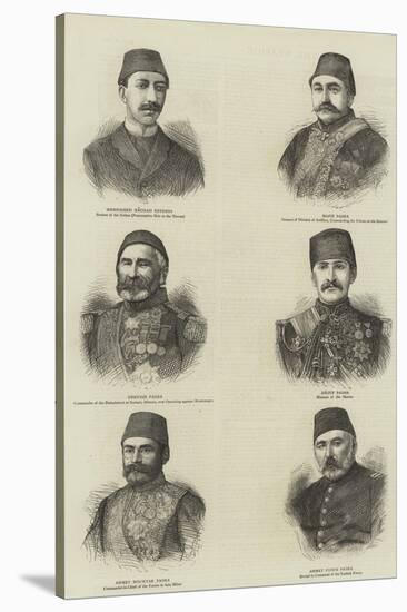 The War in the East, Generals of the Turkish Army-null-Stretched Canvas